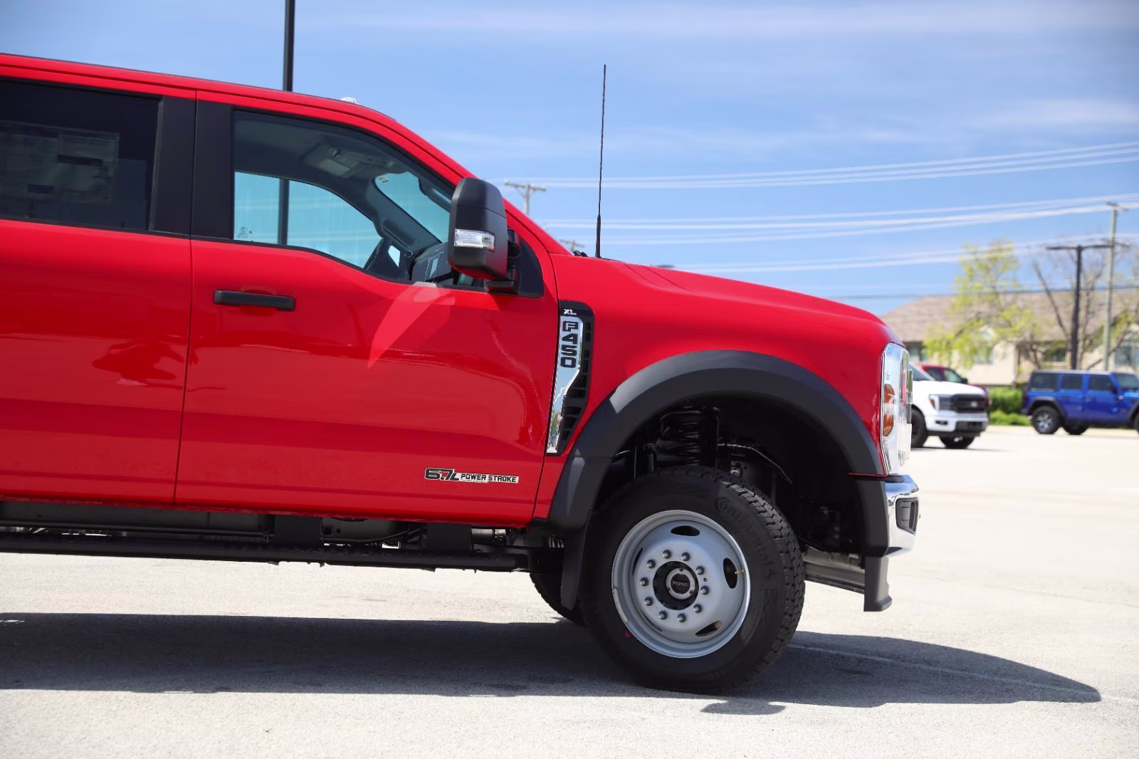 2026 Race Red Ford Super Duty F-450 DRW XL 4X4 Truck