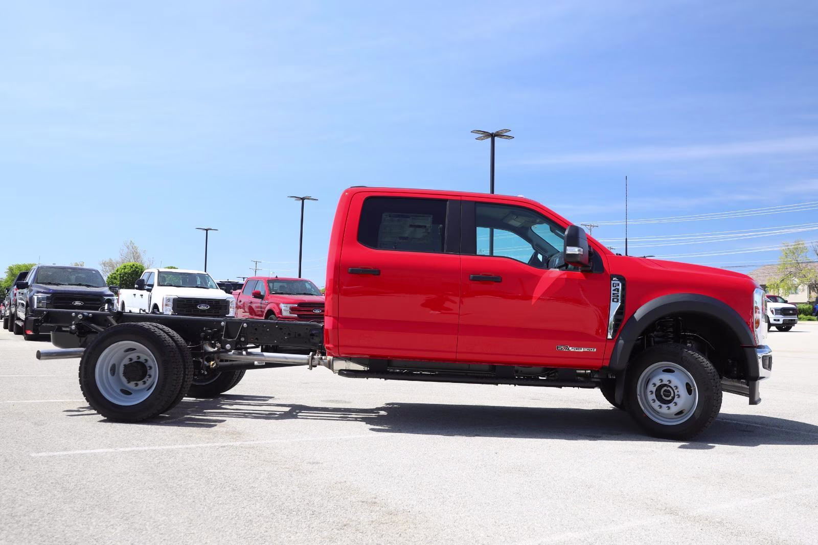 2026 Race Red Ford Super Duty F-450 DRW XL 4X4 Truck