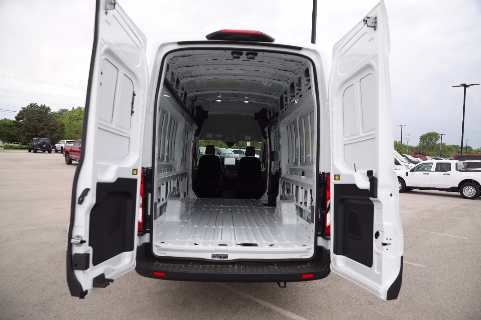 2026 Oxford White Ford Transit Cargo Van RWD Van