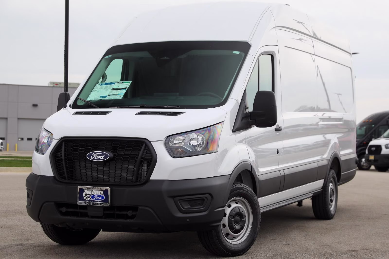 2026 Oxford White Ford Transit Cargo Van RWD Van