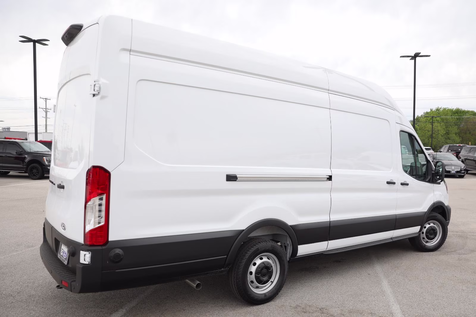 2026 Oxford White Ford Transit Cargo Van RWD Van