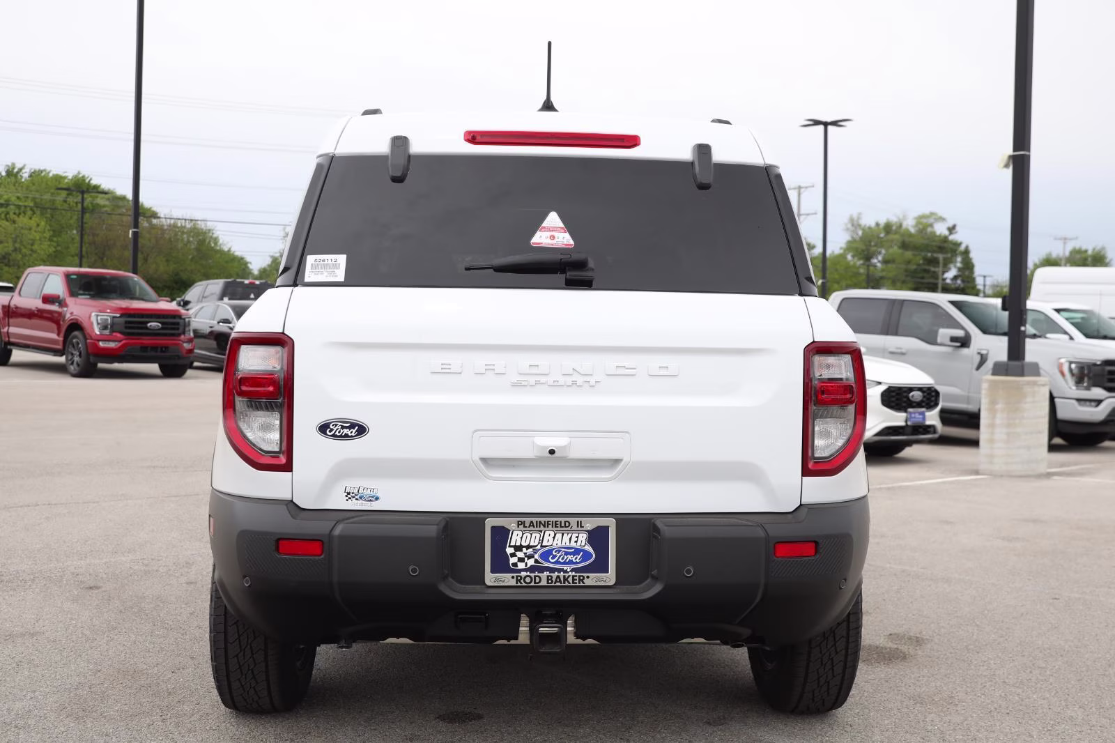 2026 Oxford White Ford Bronco Sport Big Bend 4X4 SUV