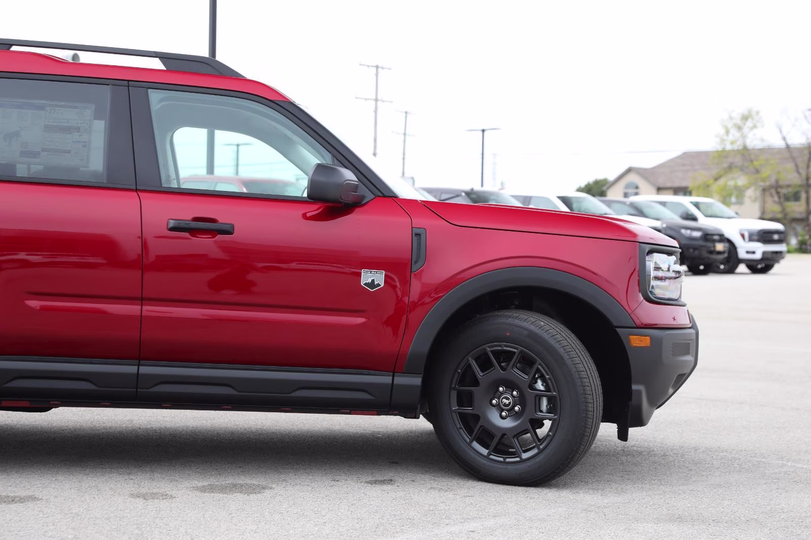 2026 Ruby Red Metallic Tinted Clearcoat Ford Bronco Sport Big Bend 4X4 SUV