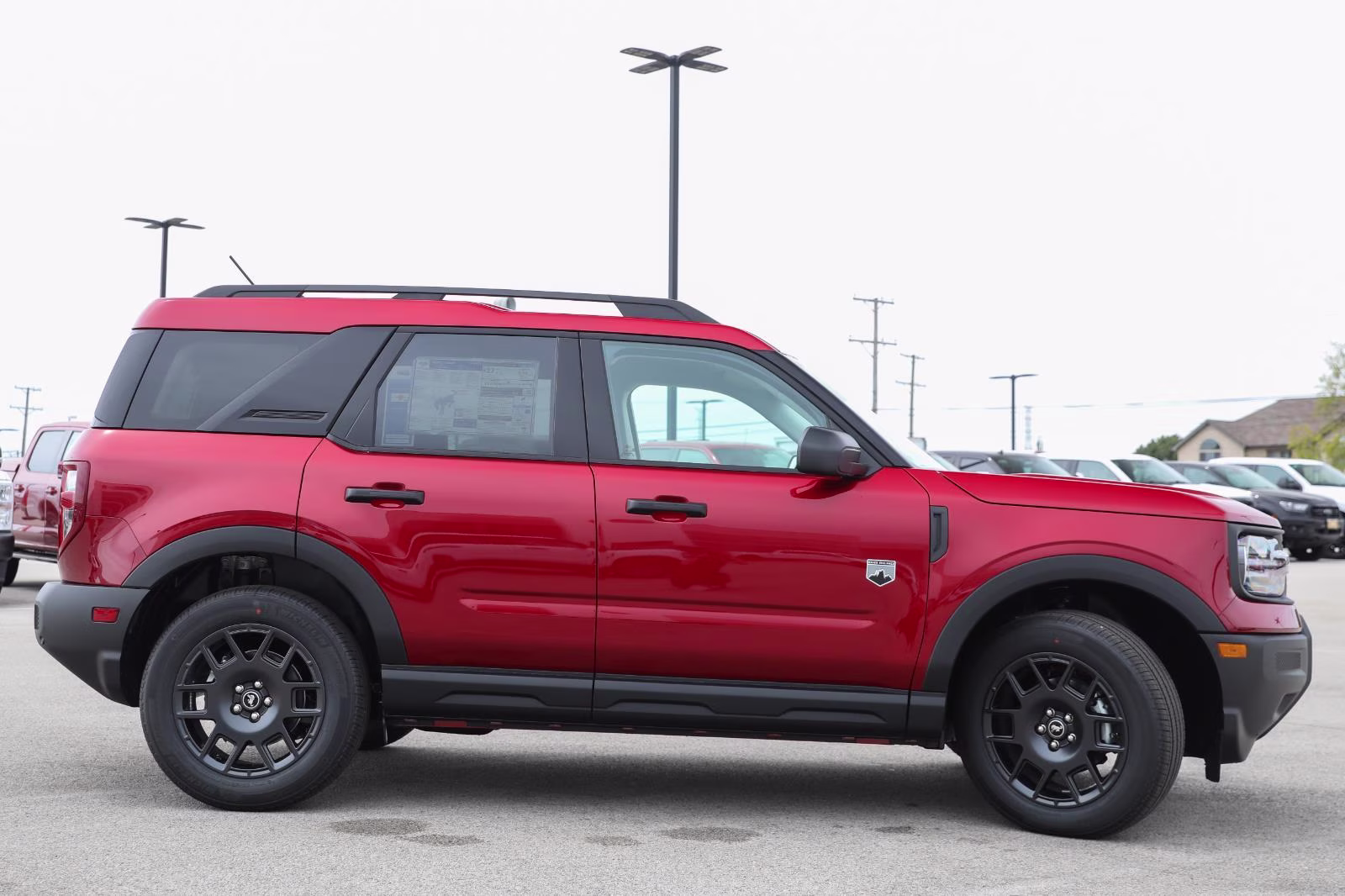2026 Ruby Red Metallic Tinted Clearcoat Ford Bronco Sport Big Bend 4X4 SUV