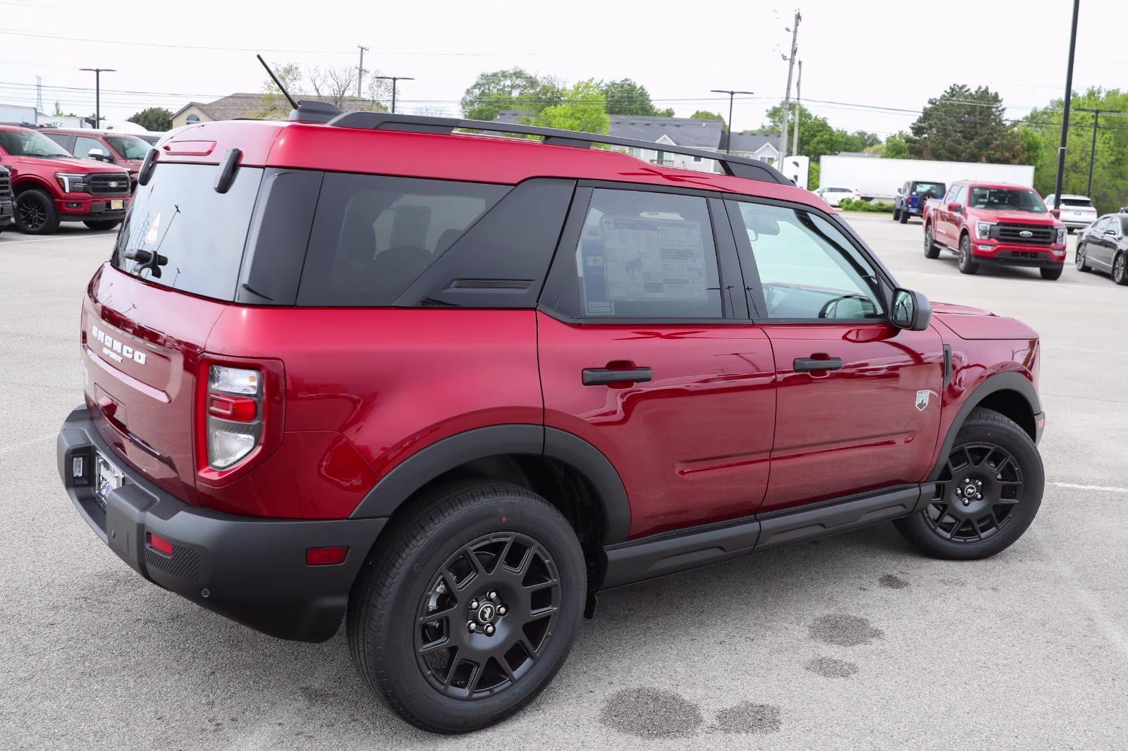 2026 Ruby Red Metallic Tinted Clearcoat Ford Bronco Sport Big Bend 4X4 SUV