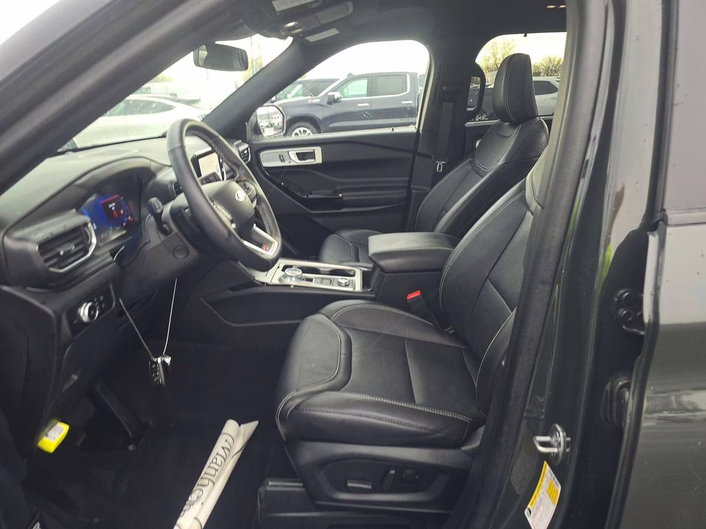 2023 Forged Green Metallic Ford Explorer ST Street Pack w/Twin Panel Moonroof 4X4 SUV