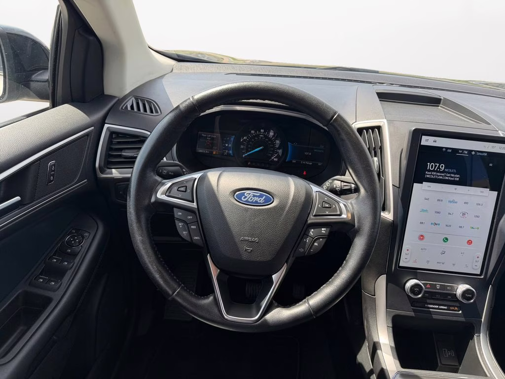 2023 Carbonized Gray Metallic Ford Edge SEL AWD SUV