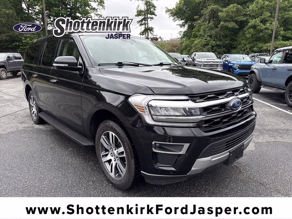 2024 Agate Black Metallic Ford Expedition Max Limited 4X4 SUV