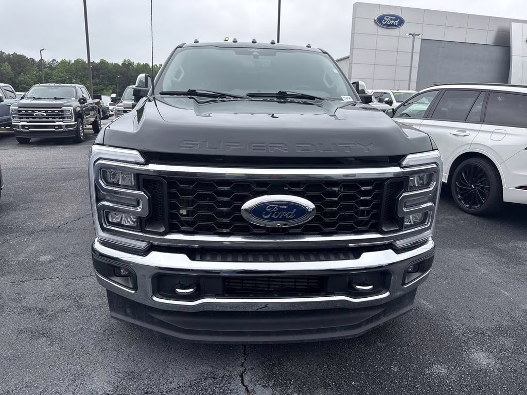 2024 Agate Black Metallic Ford Super Duty F-350 DRW Lariat 4X4 Truck
