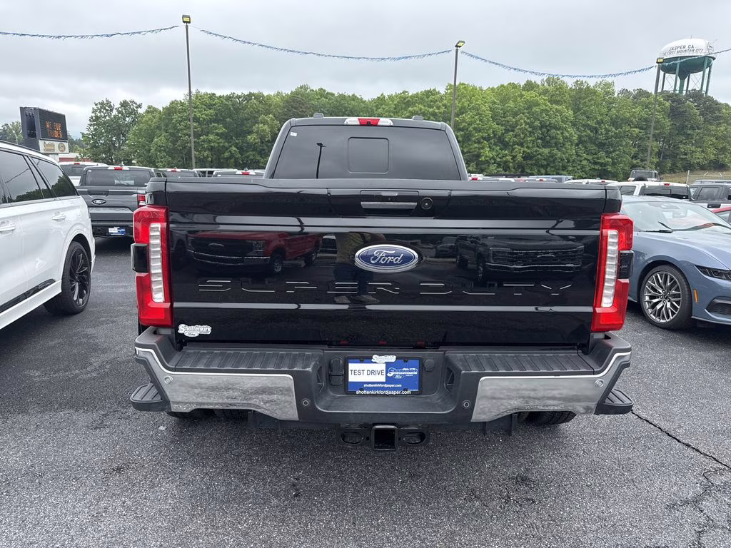 2024 Agate Black Metallic Ford Super Duty F-350 DRW Lariat 4X4 Truck