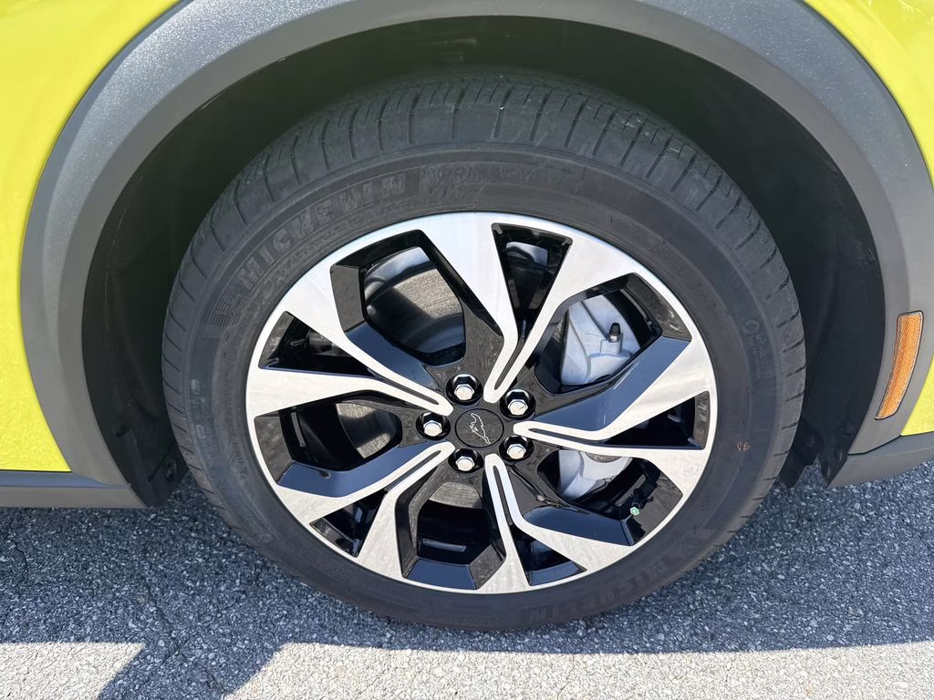 2025 Grabber Yellow Ford Mustang Mach-E Select RWD SUV