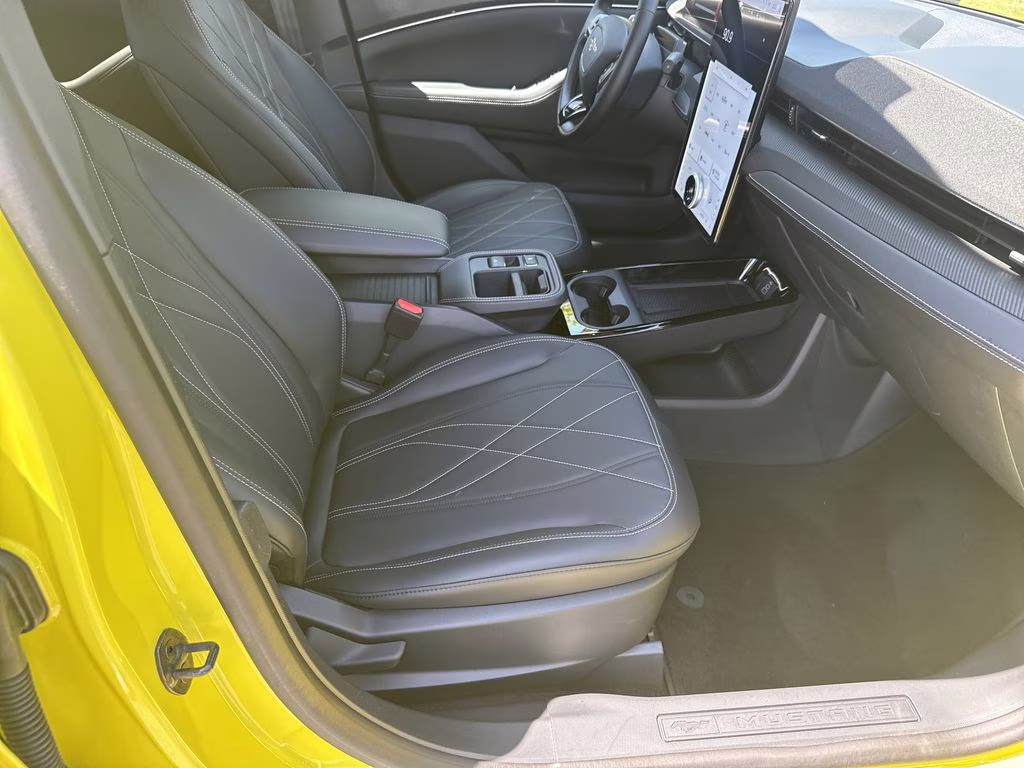 2025 Grabber Yellow Ford Mustang Mach-E Select RWD SUV