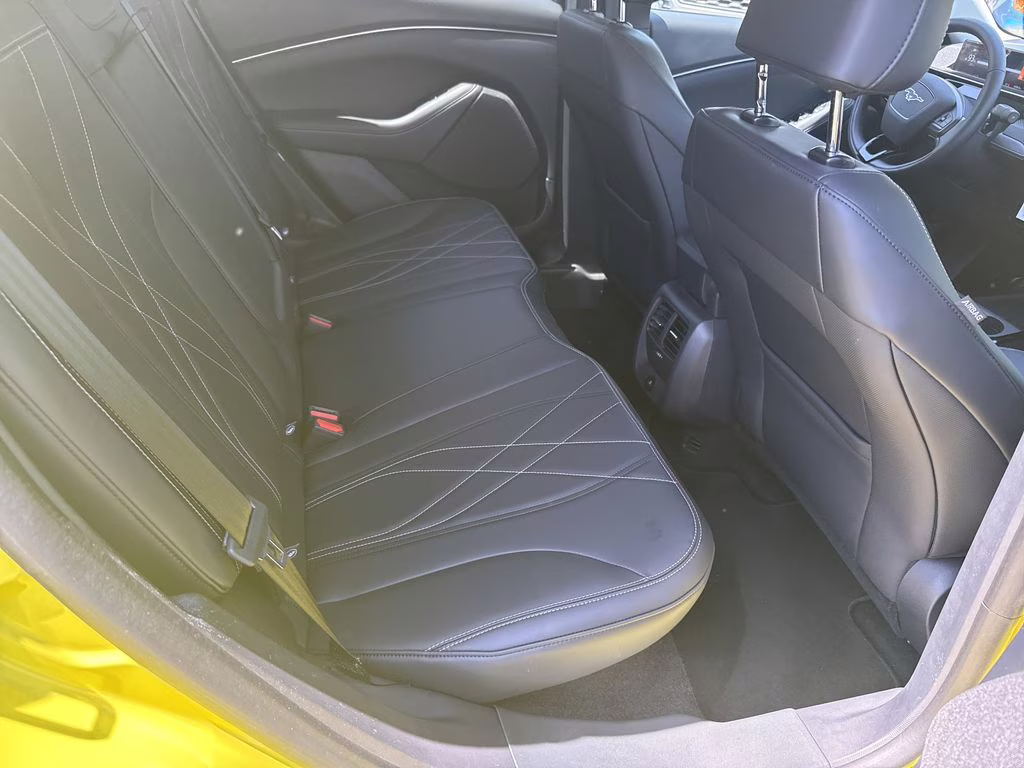 2025 Grabber Yellow Ford Mustang Mach-E Select RWD SUV