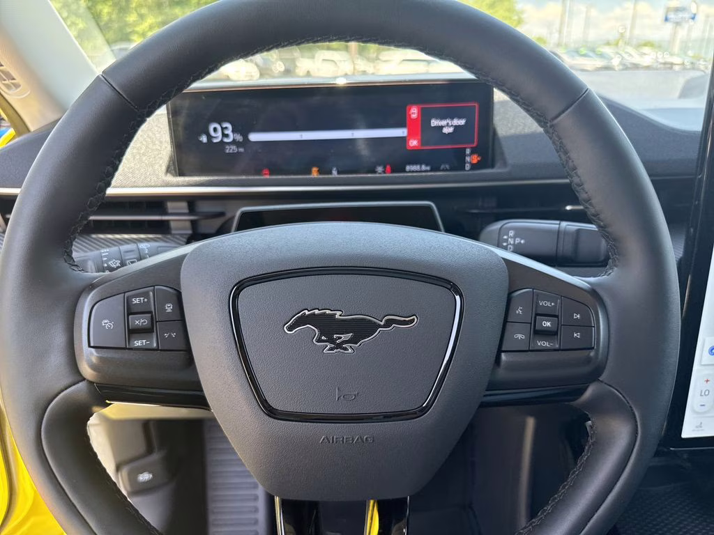 2025 Grabber Yellow Ford Mustang Mach-E Select RWD SUV