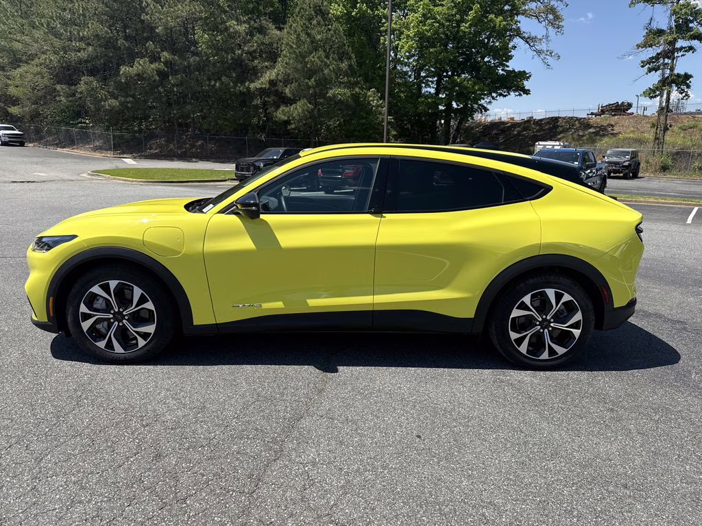 2025 Grabber Yellow Ford Mustang Mach-E Select RWD SUV