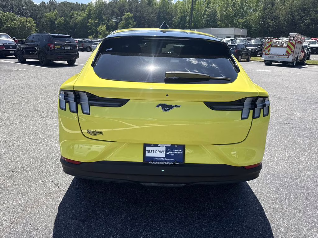 2025 Grabber Yellow Ford Mustang Mach-E Select RWD SUV