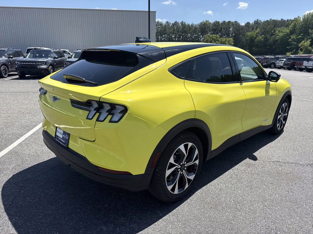 2025 Grabber Yellow Ford Mustang Mach-E Select RWD SUV