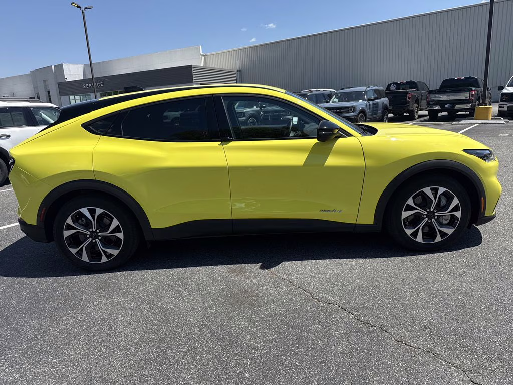 2025 Grabber Yellow Ford Mustang Mach-E Select RWD SUV