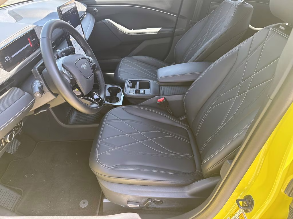 2025 Grabber Yellow Ford Mustang Mach-E Select RWD SUV