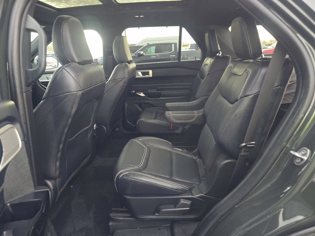 2023 Forged Green Metallic Ford Explorer ST Street Pack w/Twin Panel Moonroof 4X4 SUV