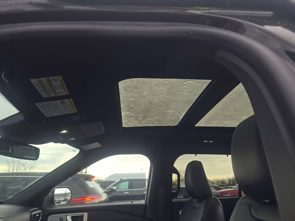 2023 Forged Green Metallic Ford Explorer ST Street Pack w/Twin Panel Moonroof 4X4 SUV