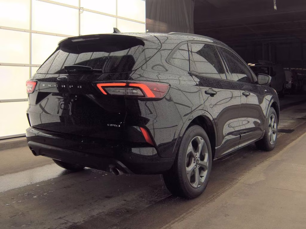 2024 Black Metallic Ford Escape ST-Line w/Panoramic Roof AWD SUV