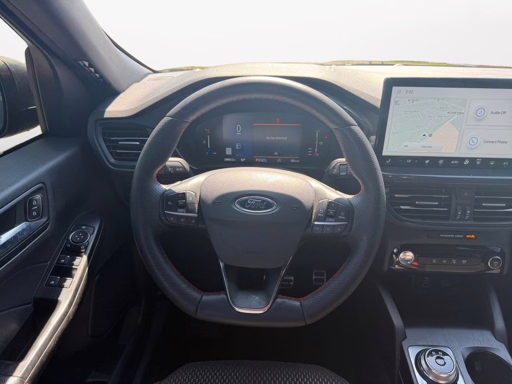 2024 Black Metallic Ford Escape ST-Line w/Panoramic Roof AWD SUV