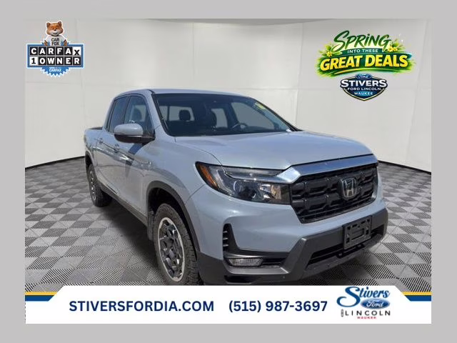 2024 Gray Honda Ridgeline RTL AWD Truck