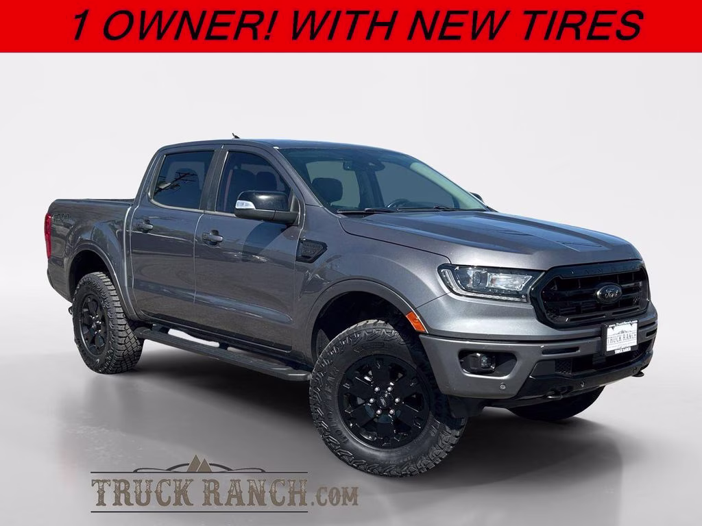 2021 Gray Metallic Ford Ranger Lariat 4X4 Truck