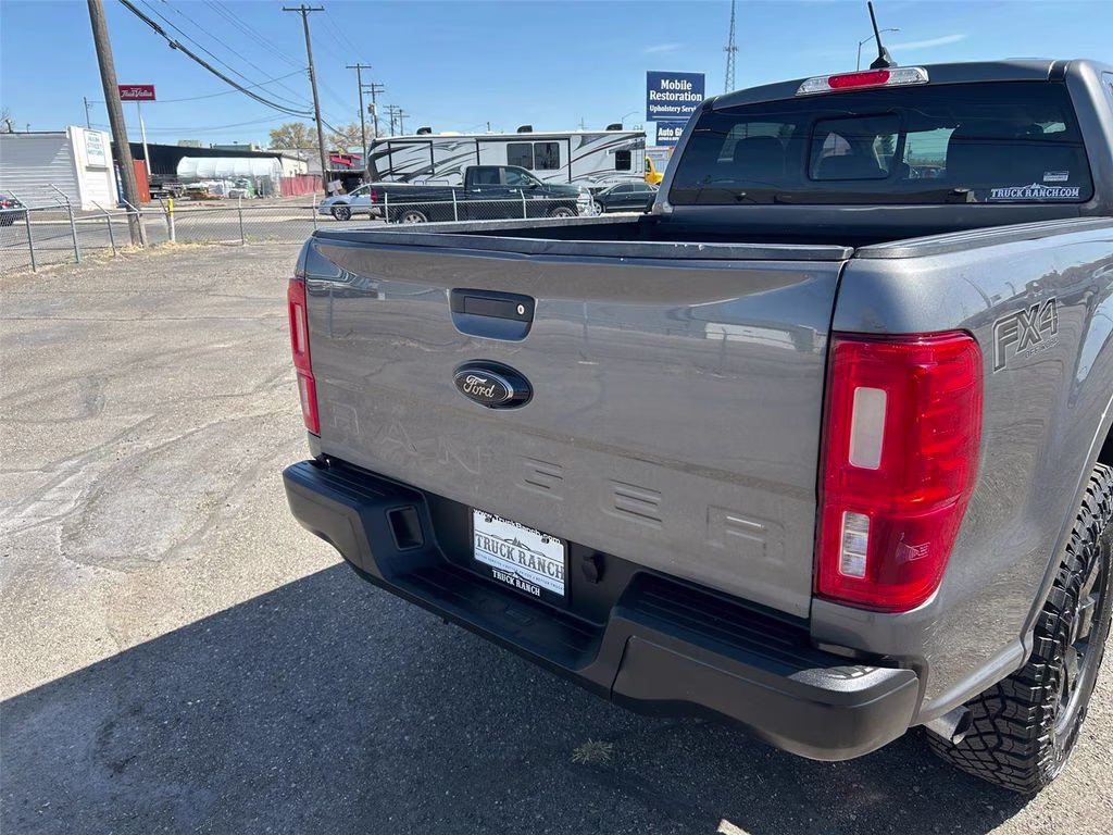2021 Gray Metallic Ford Ranger Lariat 4X4 Truck