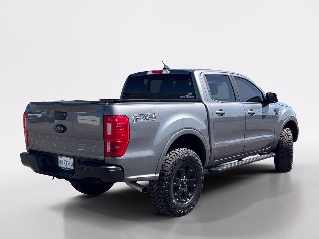 2021 Gray Metallic Ford Ranger Lariat 4X4 Truck