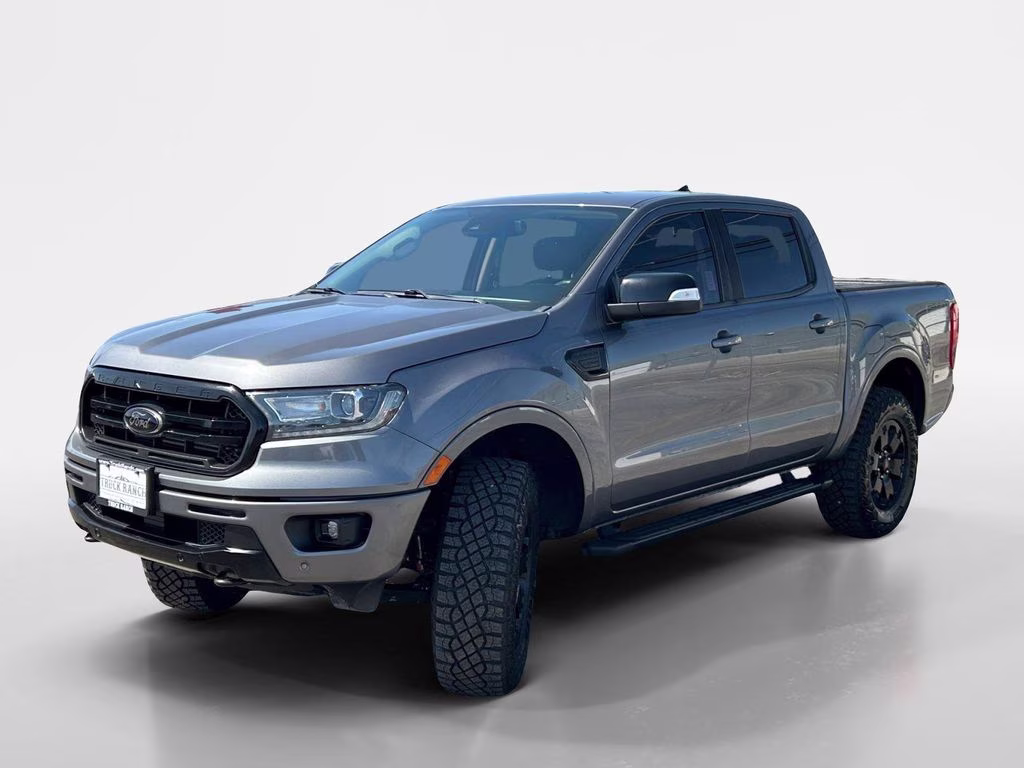 2021 Gray Metallic Ford Ranger Lariat 4X4 Truck