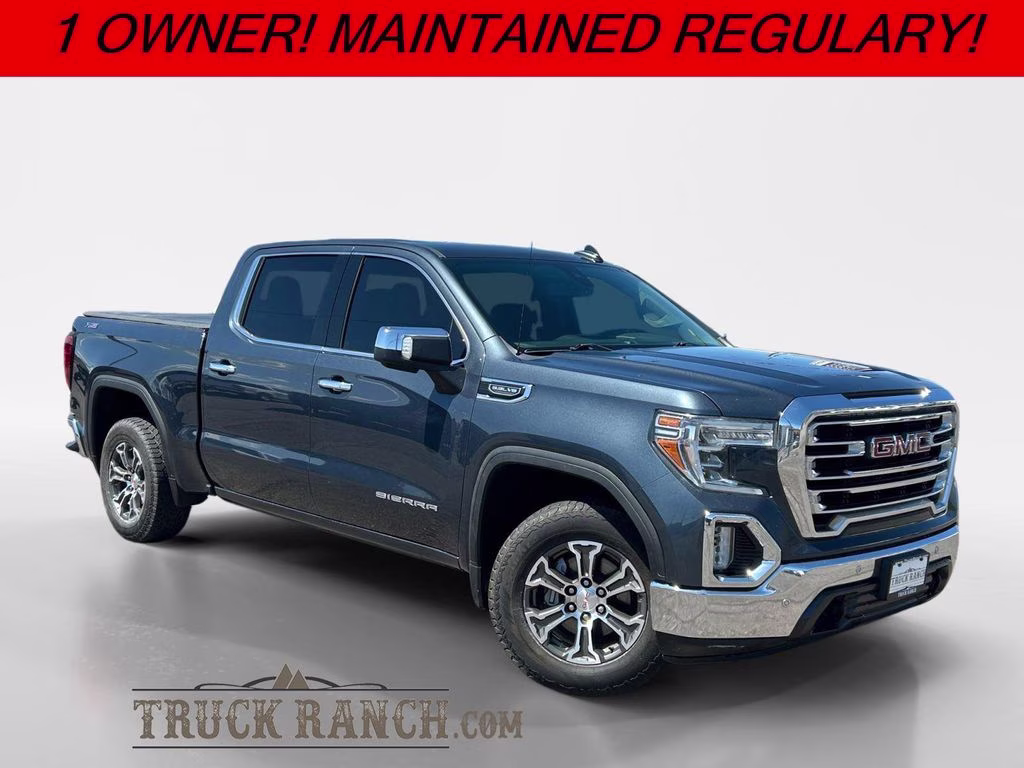 2020 Dark Sky Metallic GMC Sierra 1500 SLT 4X4 Truck