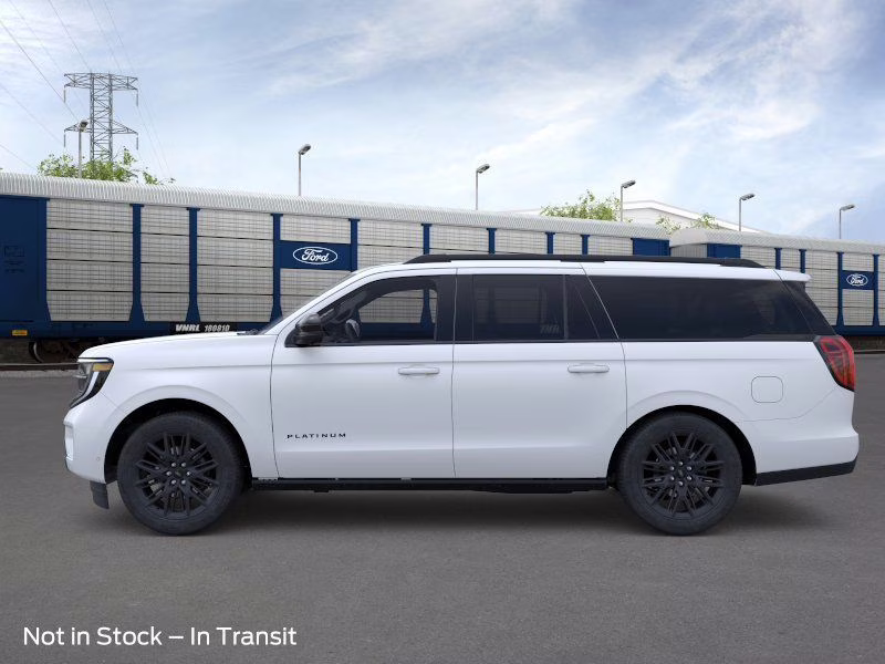 2026 Star White Metallic Tri-Coat Ford Expedition Max Platinum 4X4 SUV