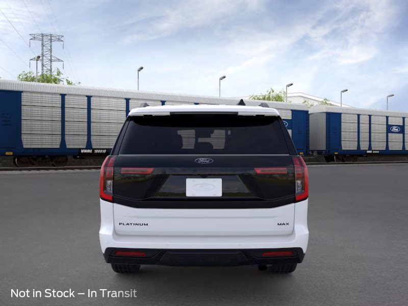 2026 Star White Metallic Tri-Coat Ford Expedition Max Platinum 4X4 SUV