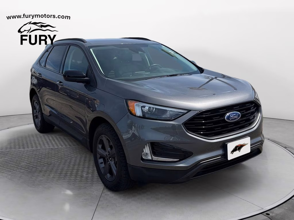 2023 Carbonized Gray Metallic Ford Edge SEL AWD SUV