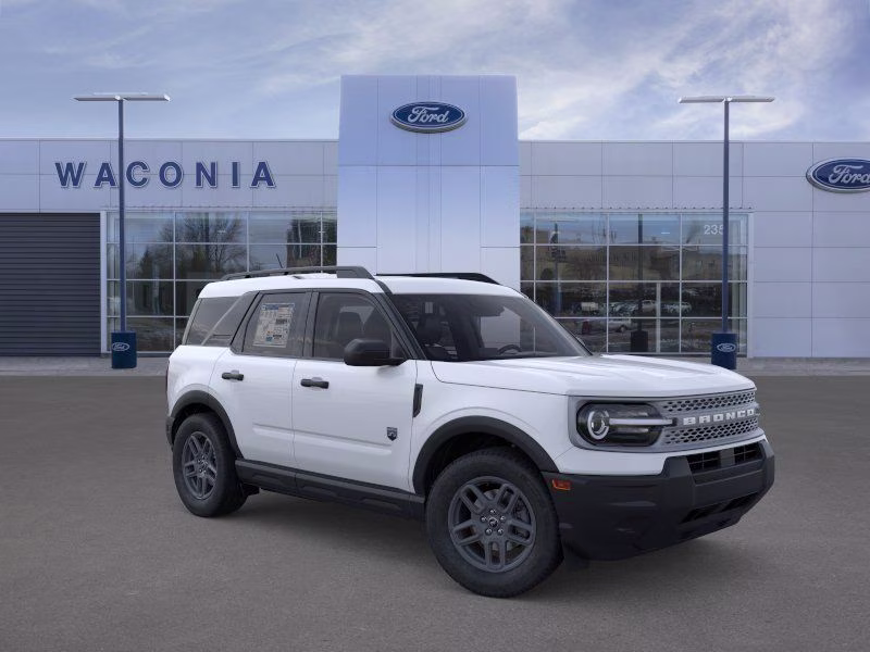 2026 White Metallic Ford Bronco Sport Big Bend 4X4 SUV