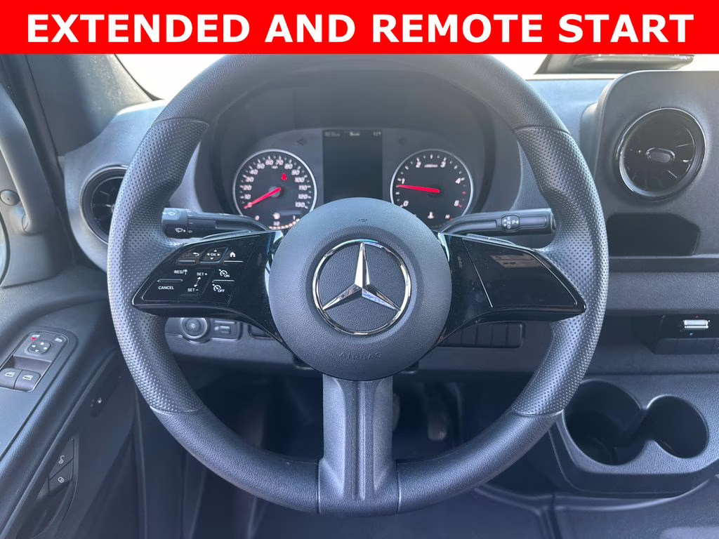2025 Arctic White Mercedes-Benz Sprinter 3500 Cargo 170 WB RWD Van