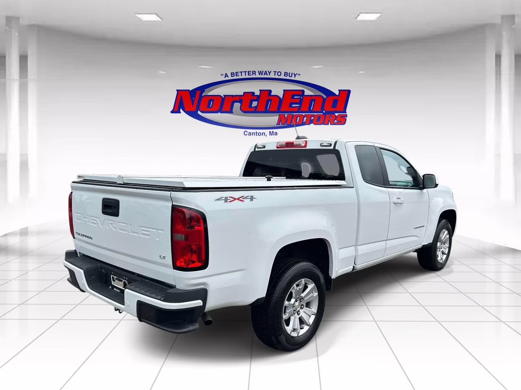 2021 Summit White Chevrolet Colorado LT 4X4 Truck
