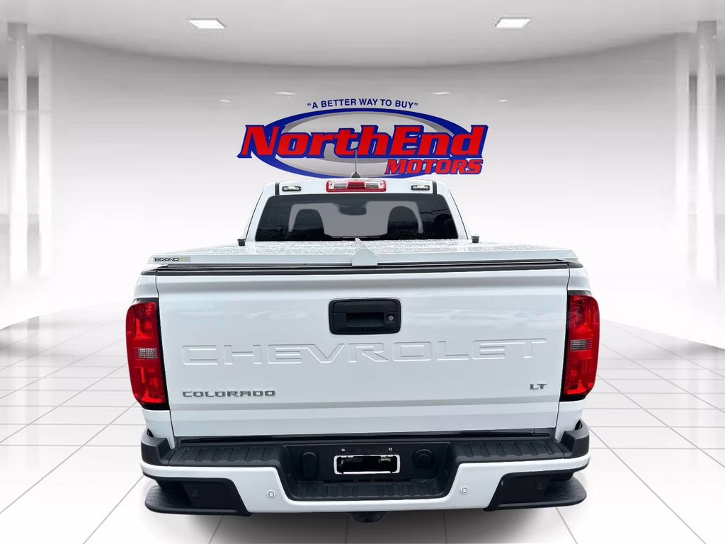2021 Summit White Chevrolet Colorado LT 4X4 Truck