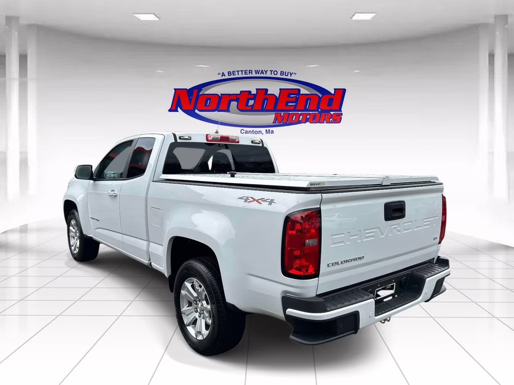 2021 Summit White Chevrolet Colorado LT 4X4 Truck