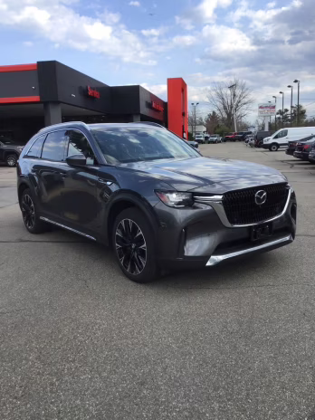 2024 Machine Gray Metallic Mazda CX-90 PHEV Premium Plus AWD SUV