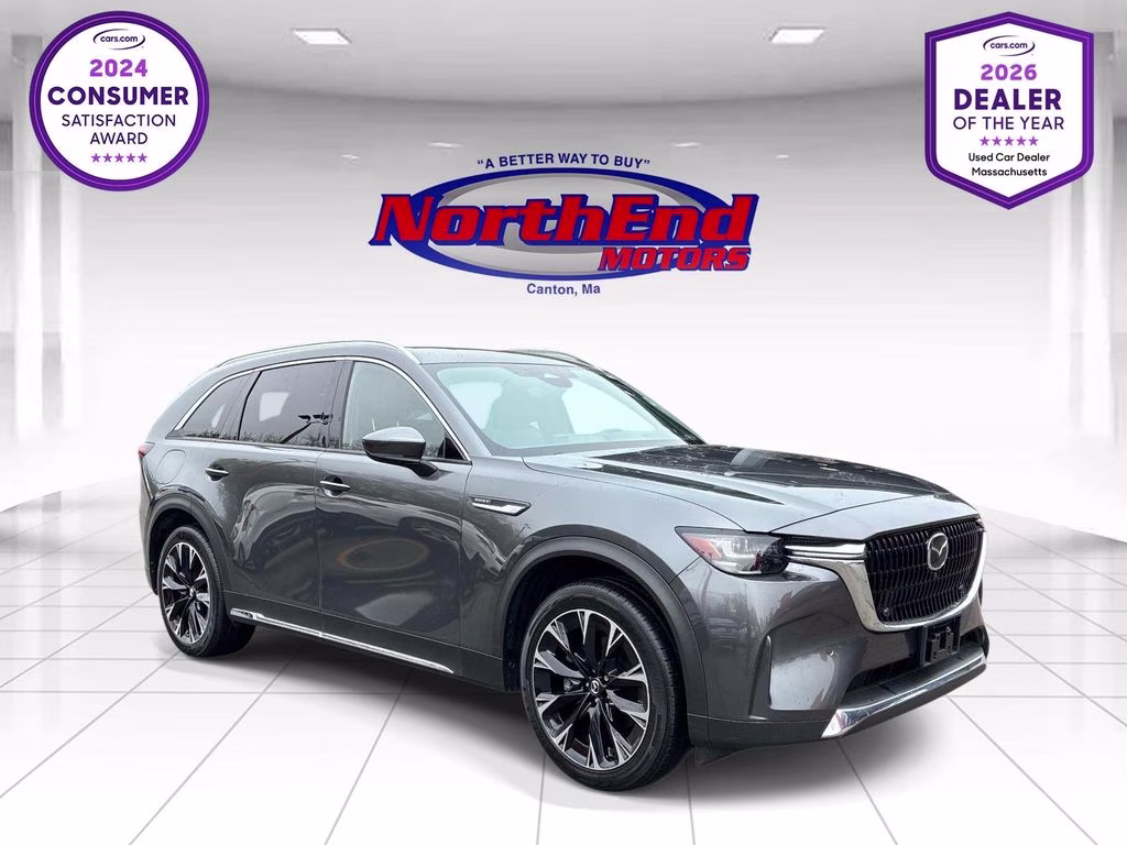 2024 Machine Gray Metallic Mazda CX-90 PHEV Premium Plus AWD SUV