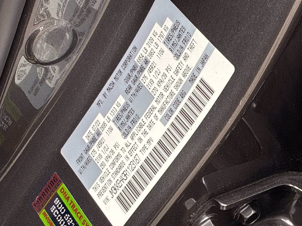 2024 Machine Gray Metallic Mazda CX-90 PHEV Premium Plus AWD SUV