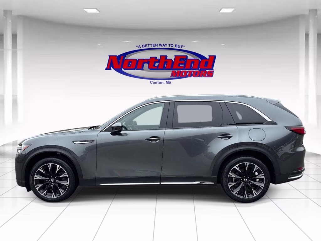 2024 Machine Gray Metallic Mazda CX-90 PHEV Premium Plus AWD SUV