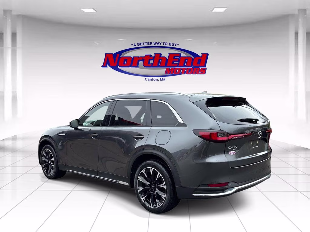 2024 Machine Gray Metallic Mazda CX-90 PHEV Premium Plus AWD SUV