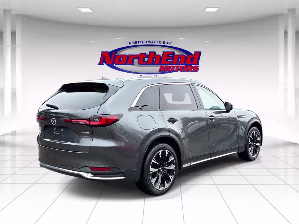 2024 Machine Gray Metallic Mazda CX-90 PHEV Premium Plus AWD SUV
