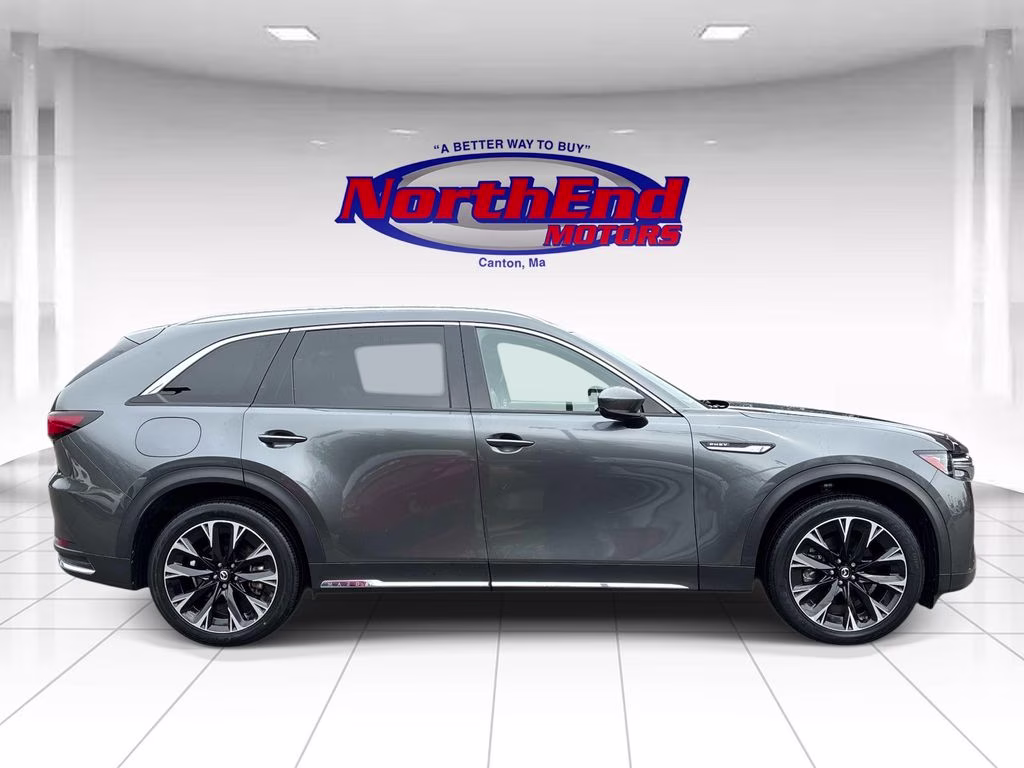 2024 Machine Gray Metallic Mazda CX-90 PHEV Premium Plus AWD SUV