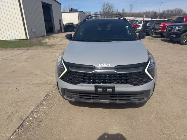 2024 Wolf Gray/Ebony Black Roof Kia Sportage X-Pro Prestige AWD SUV