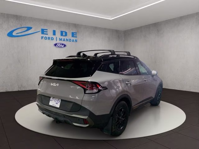 2024 Wolf Gray/Ebony Black Roof Kia Sportage X-Pro Prestige AWD SUV